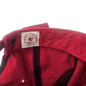 47 Brand Philadelphia Phillies MLB Adjustable Hat Burgundy Red Cotton Dad Cap